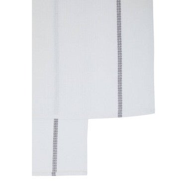 Doro Set Of 3 White and Grey Violet Waffle Tea Towels - Joe’s Haven