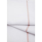 Doro Set Of 3 White and Almond Waffle Tea Towels - Joe’s Haven