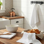 Doro Set Of 3 White Terry Tea Towels - Joe’s Haven