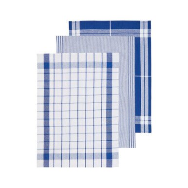 Doro Set Of Three Blue And White Tea Towels - Joe’s Haven