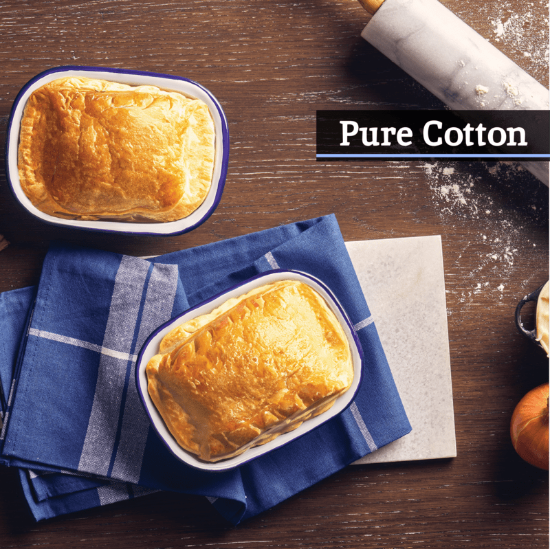 Doro Set Of Three Blue And White Tea Towels - Joe’s Haven