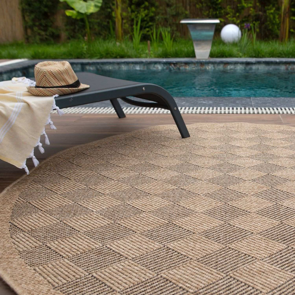 Nature Outdoor Rug Dark Grey | 5300DG