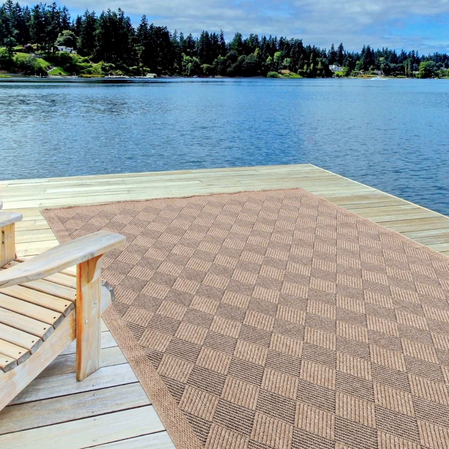 Nature Outdoor Rug Dark Grey | 5300DG