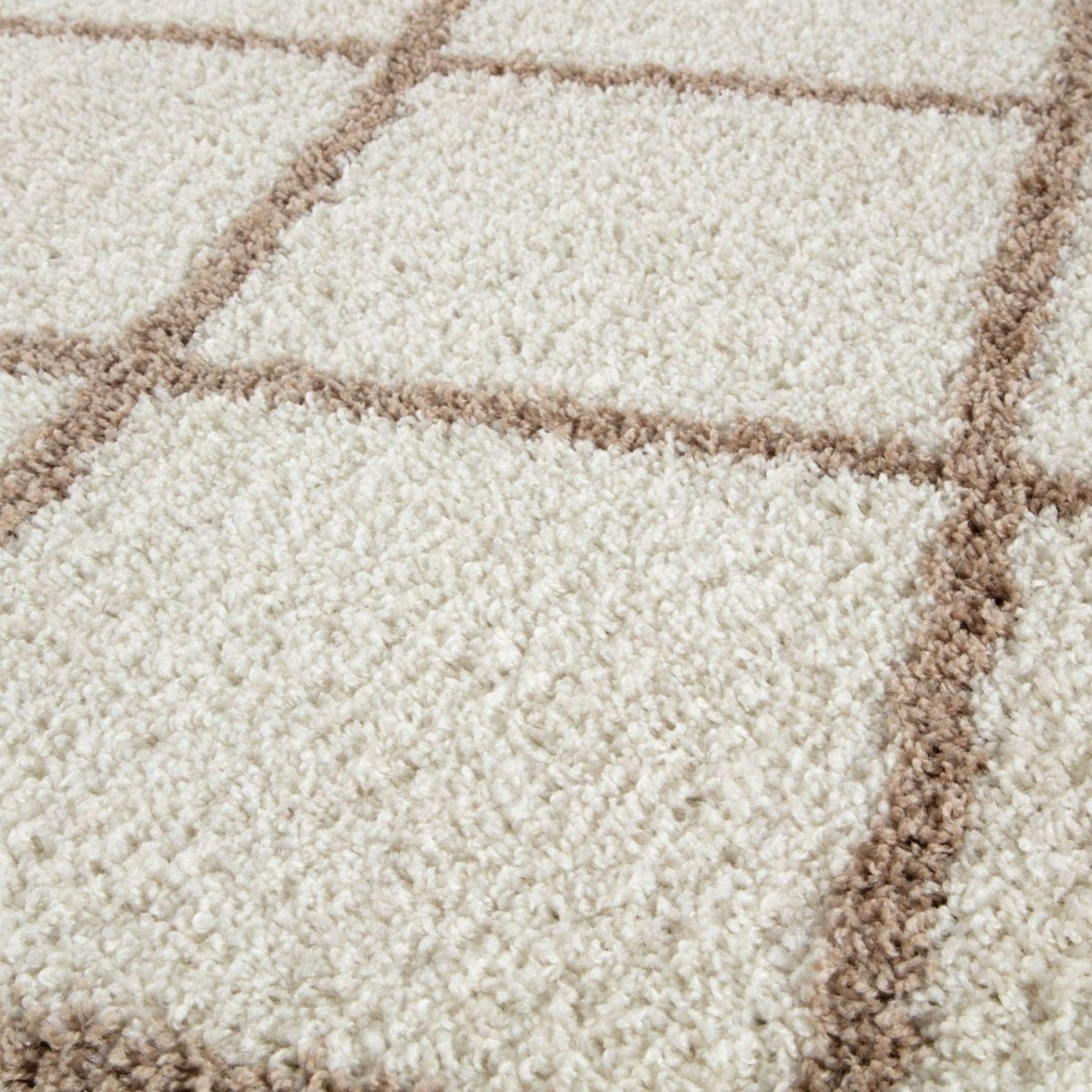 Moroccan Ivory Shaggy Rug | 530 - Joe’s Haven