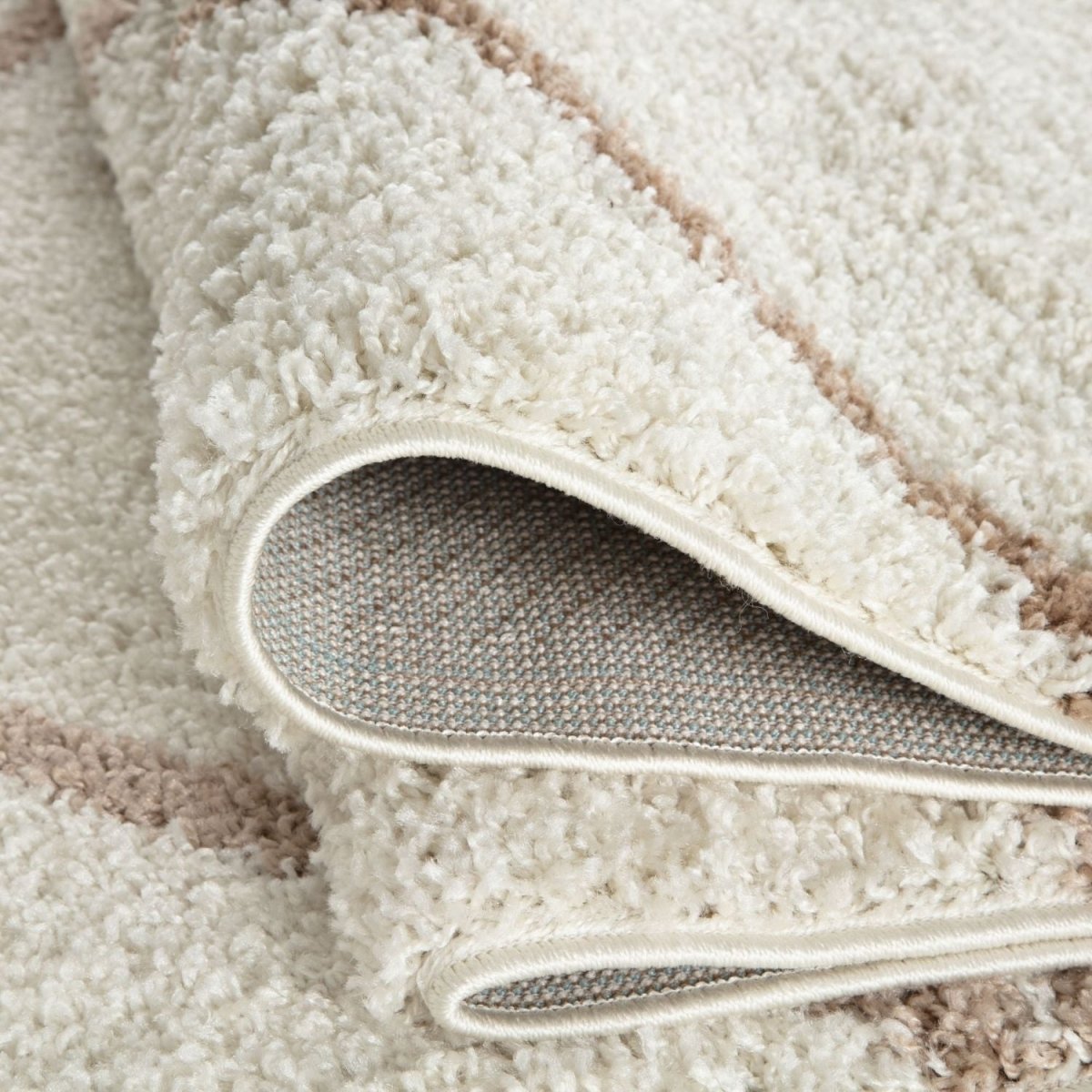 Moroccan Ivory Shaggy Rug | 530 - Joe’s Haven