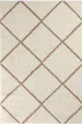 Moroccan Ivory Shaggy Rug | 530 - Joe’s Haven
