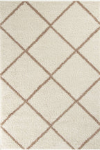 Moroccan Ivory Shaggy Rug | 530 - Joe’s Haven