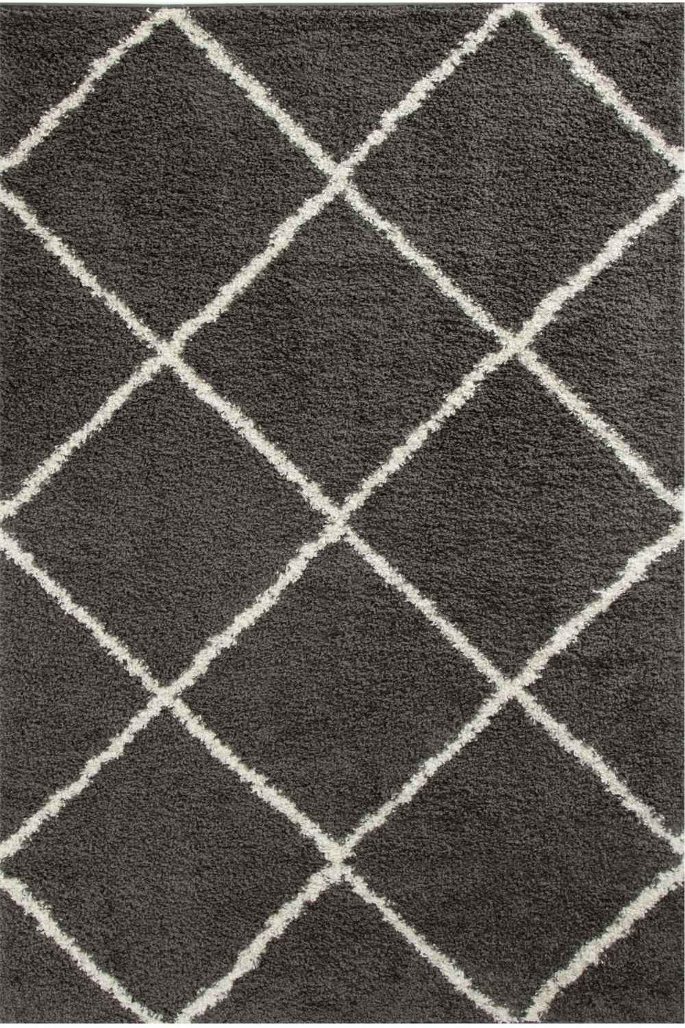 Moroccan Dark Grey Shaggy Rug | 540 - Joe’s Haven