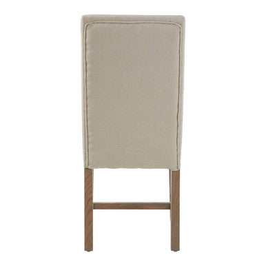 Lyon Beige Linen Dining Chair