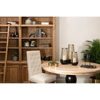 Lyon Beige Linen Dining Chair - Joe’s Haven