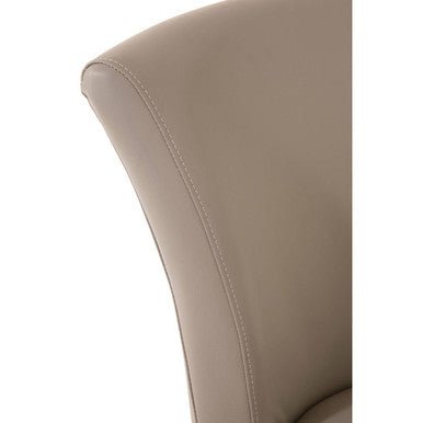 Eliza Grey Faux Leather Dining Chair - Joe’s Haven