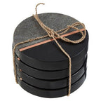 Set Of Four Pedra Lava Stone Coasters - Joe’s Haven