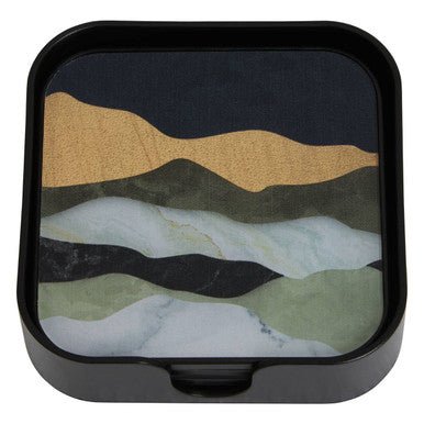 Celina Set Of Four Square Coasters - Joe’s Haven