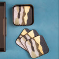 Celina Set Of Four Square Coasters - Joe’s Haven