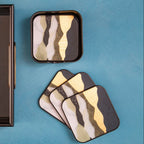 Celina Set Of Four Square Coasters - Joe’s Haven
