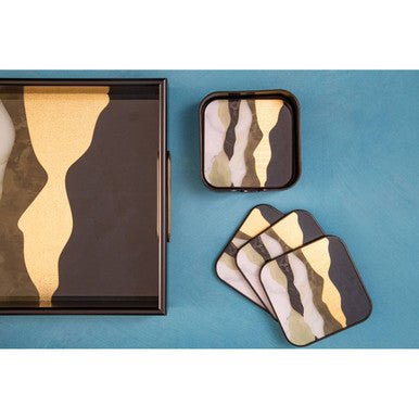 Celina Set Of Four Square Coasters - Joe’s Haven