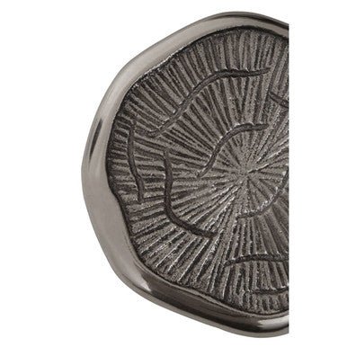 Silva Set Of Four Oak Effect Silver Top Coasters - Joe’s Haven