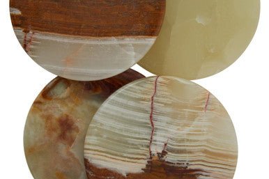 Oleena Set Of Four Onyx Coasters - Joe’s Haven