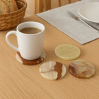 Oleena Set Of Four Onyx Coasters - Joe’s Haven