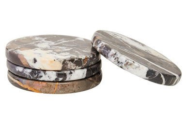 Salmo Set of 4 Marble Coasters - Joe’s Haven