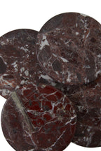 Salmo Set of 4 Red Marble Coasters - Joe’s Haven