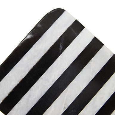 Soma Set of Four Square Striped Coasters - Joe’s Haven