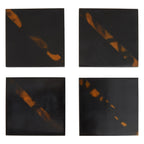 Roma Set Of Four Tortoise Shell Coasters - Joe’s Haven