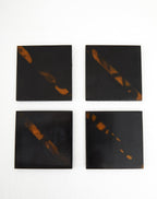 Roma Set Of Four Tortoise Shell Coasters - Joe’s Haven