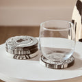 Helsa Set of Four Black And White Marble Coasters - Joe’s Haven