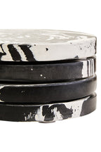Helsa Set of Four Black And White Marble Coasters - Joe’s Haven