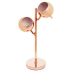 Karter Copper Finish Table Lamp With Two Lights - Joe’s Haven
