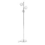 Karter Chrome Finish Floor Lamp With Three Lights - Joe’s Haven