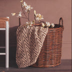 Argento Brown Rattan Storage Baskets - Set of 3 - Joe’s Haven