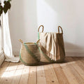 Bora Set of 2 Seagrass Storage Baskets - Joe’s Haven