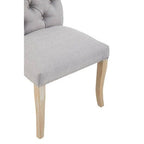 Kensington Townhouse Grey Linen Dining Chair - Joe’s Haven