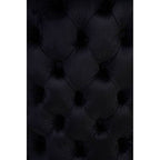 Kensington Townhouse Black Velvet Studded Dining Chair - Joe’s Haven