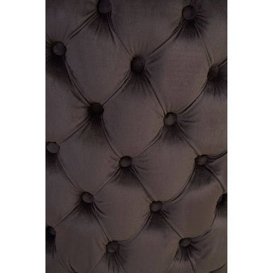 Kensington Townhouse Grey Velvet Button Tufted Dining Chair - Joe’s Haven