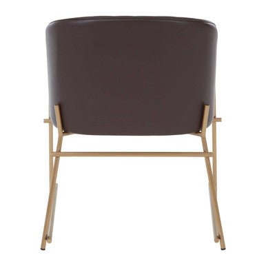 Delta Brown Faux Leather Dining Chair - Joe’s Haven
