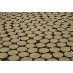 Templar Gold Finish Beaded Coffee Table - Joe’s Haven