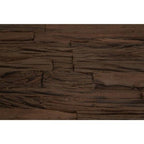 Square Natural Wood and Clear Glass Top Coffee Table with Silver Cross Base, Kerala - Joe’s Haven