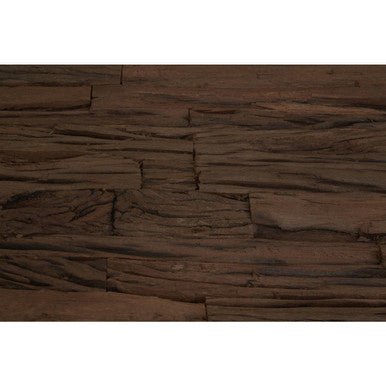 Square Natural Wood and Clear Glass Top Coffee Table with Silver Cross Base, Kerala - Joe’s Haven