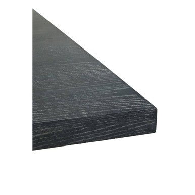 Black and Grey Oak Veneer Wooden Coffee Table with Gold Finish Metal Angular Base, Lena - Joe’s Haven