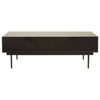 Jakara Black Finish Wooden Coffee Table - Joe’s Haven