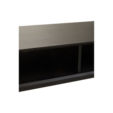 Jakara Black Finish Wooden Coffee Table - Joe’s Haven