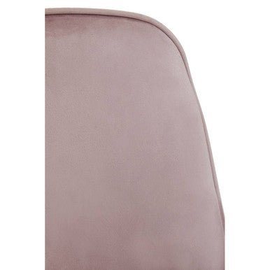 Demi Dusky Pink Velvet Dining Chair - Joe’s Haven