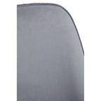 Demi Grey Velvet Dining Chair - Joe’s Haven