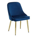 Demi Midnight Velvet Dining Chair - Joe’s Haven