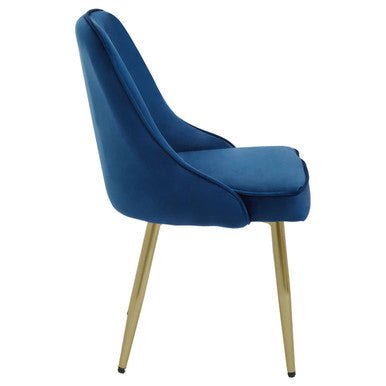 Demi Midnight Velvet Dining Chair - Joe’s Haven