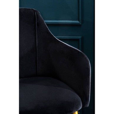 Darcy Black Velvet Dining Chair - Joe’s Haven