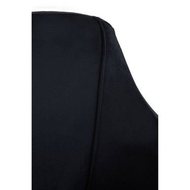 Darcy Black Velvet Dining Chair - Joe’s Haven